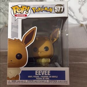 Funko Pop Pokémon Eevee Figure - Brown and Cream